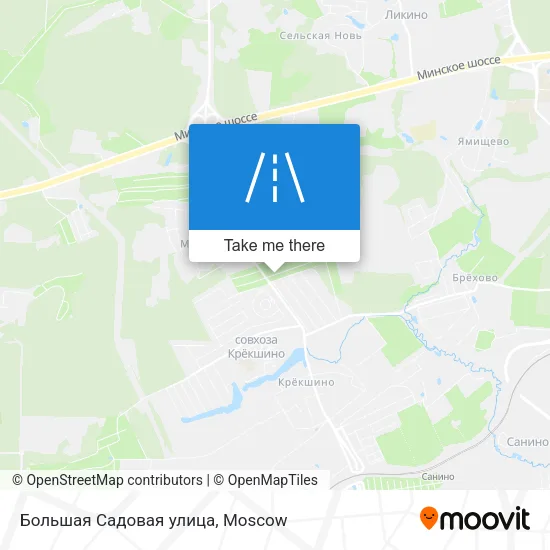 Большая Садовая улица map