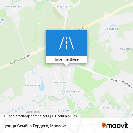 улица Семёна Гордого map