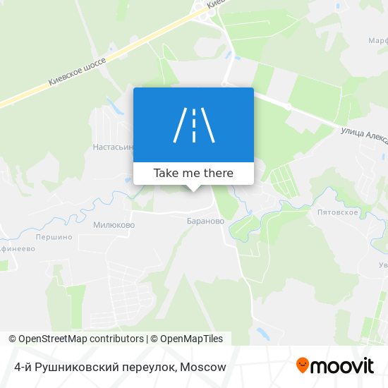 4-й Рушниковский переулок map