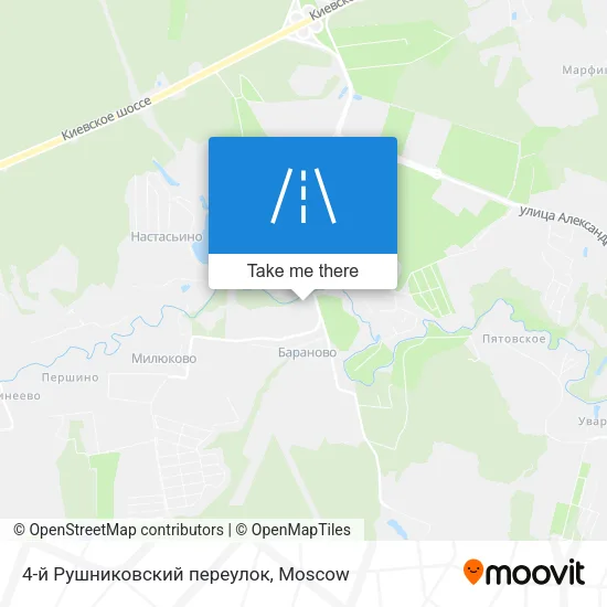 4-й Рушниковский переулок map