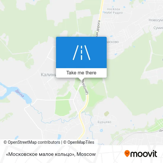 «Московское малое кольцо» map