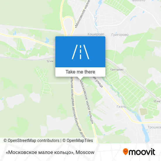 «Московское малое кольцо» map