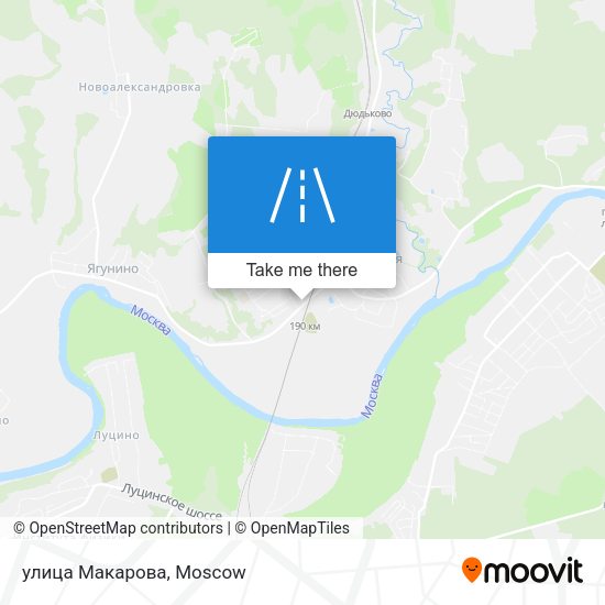улица Макарова map