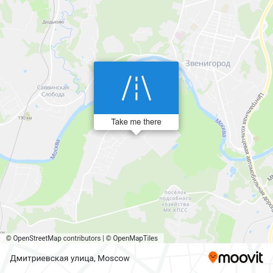 Дмитриевская улица map