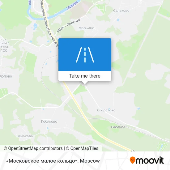«Московское малое кольцо» map