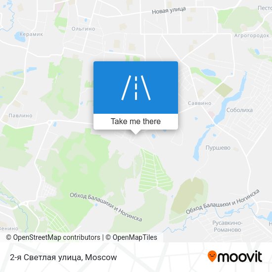 2-я Светлая улица map