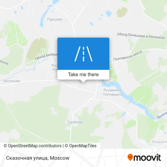 Сказочная улица map