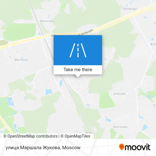 улица Маршала Жукова map