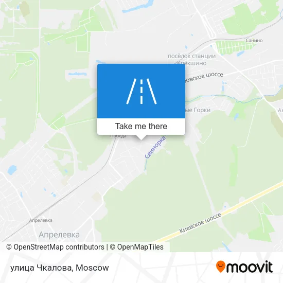 улица Чкалова map