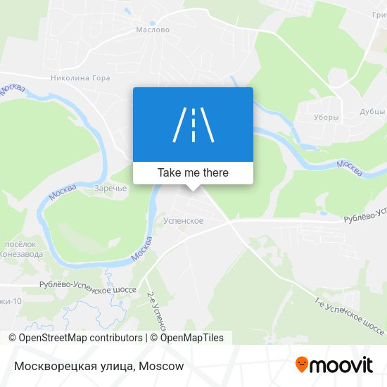 Москворецкая улица map