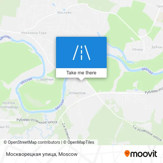 Москворецкая улица map