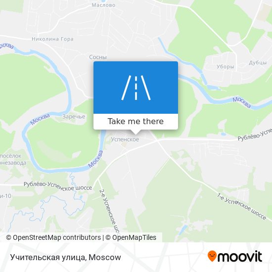 Учительская улица map