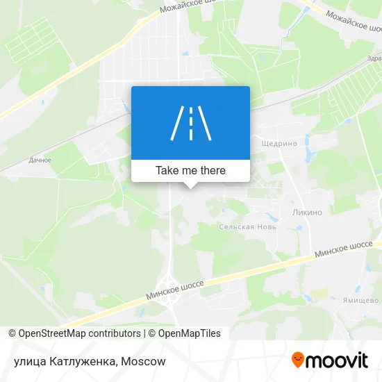улица Катлуженка map