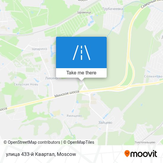 улица 433-й Квартал map
