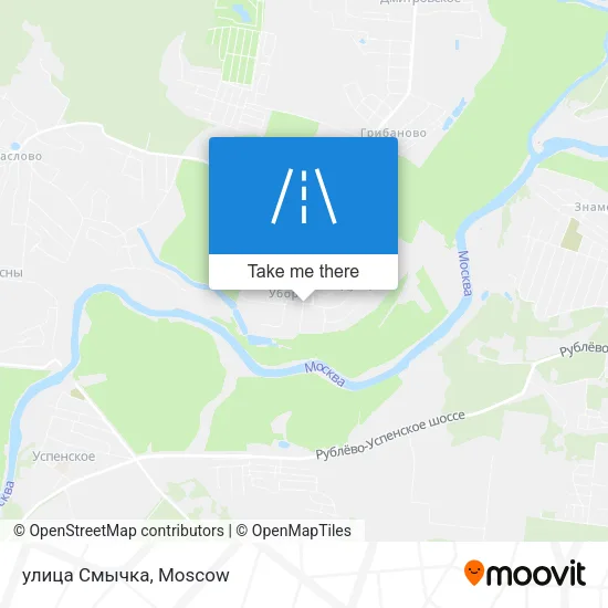 улица Смычка map