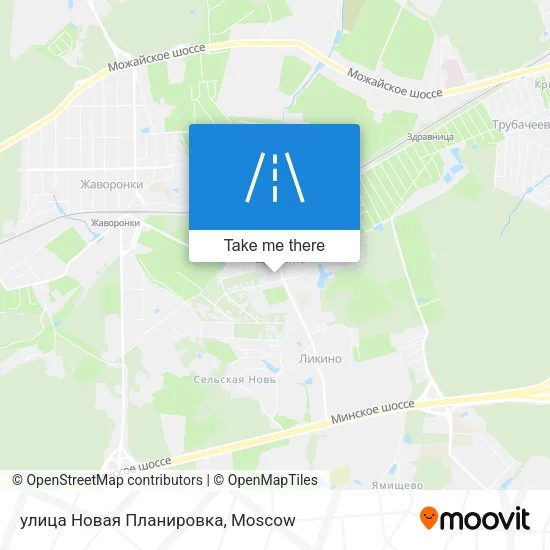 улица Новая Планировка map