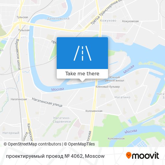 проектируемый проезд № 4062 map