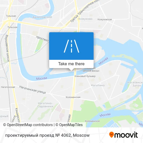 проектируемый проезд № 4062 map