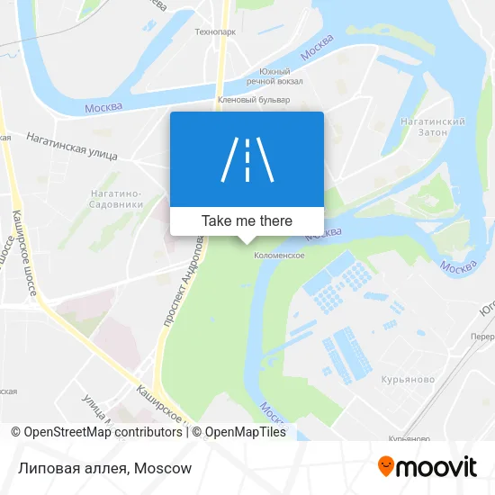 Липовая аллея map