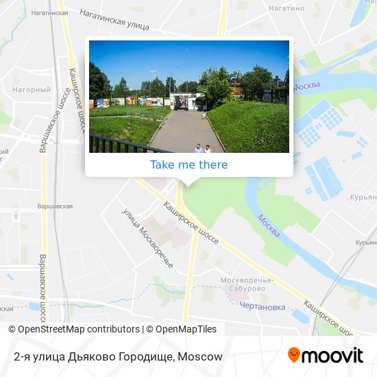 2-я улица Дьяково Городище map