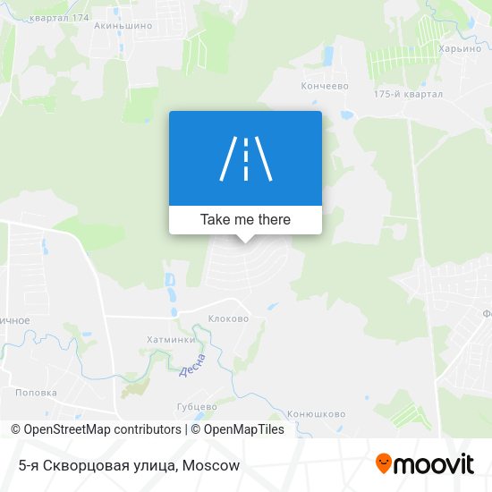 5-я Скворцовая улица map