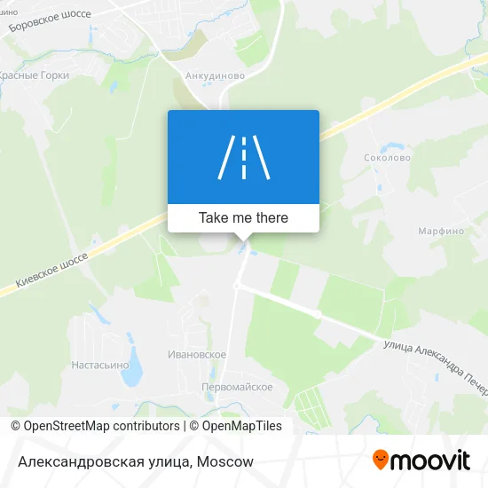 Александровская улица map