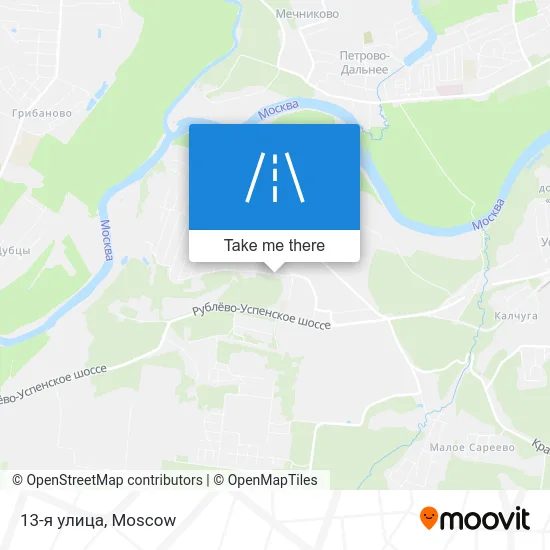13-я улица map