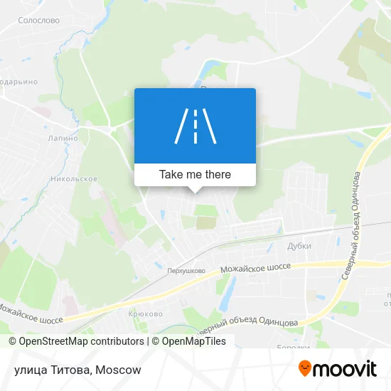 улица Титова map