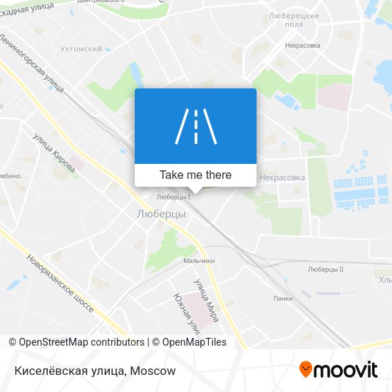 Киселёвская улица map