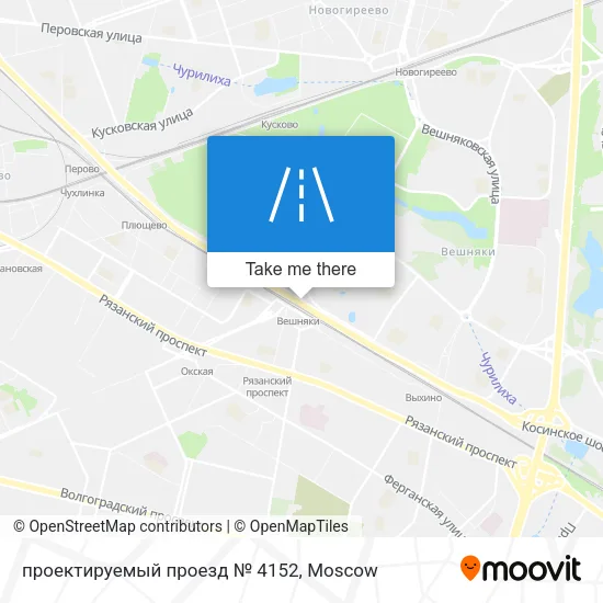 проектируемый проезд № 4152 map