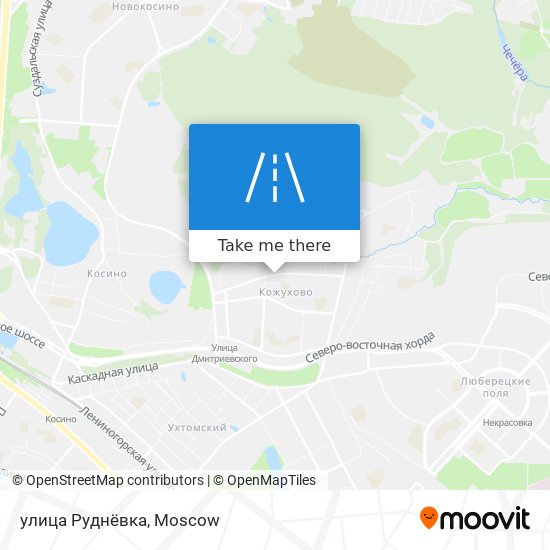 улица Руднёвка map