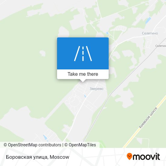 Боровская улица map