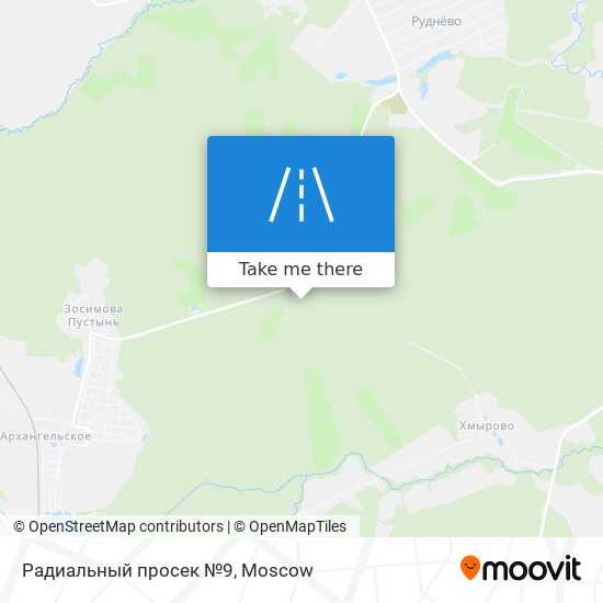 Радиальный просек №9 map