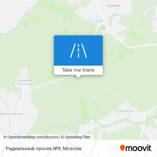Радиальный просек №9 map