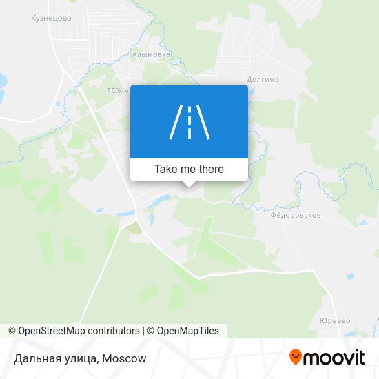 Дальная улица map