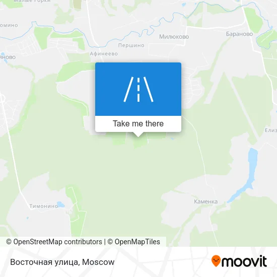 Восточная улица map