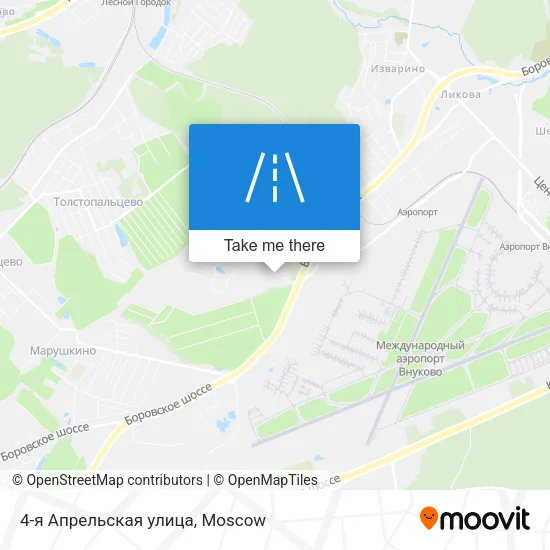 4-я Апрельская улица map