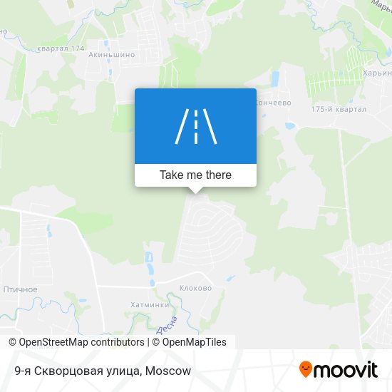 9-я Скворцовая улица map