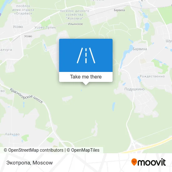 Экотропа map