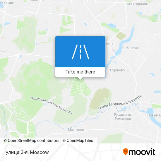 улица 3-я map