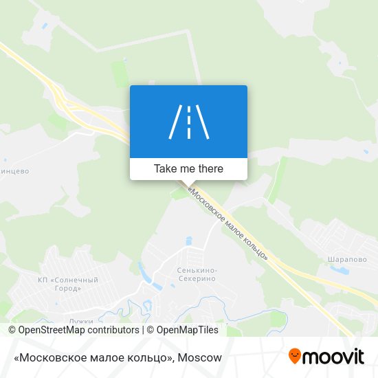 «Московское малое кольцо» map