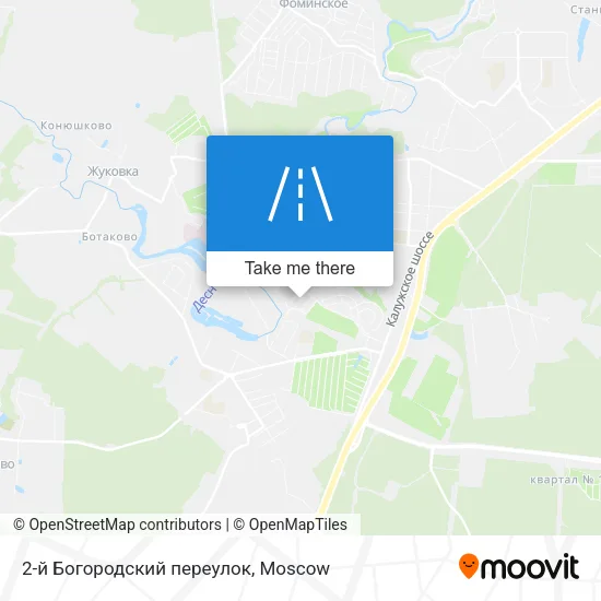 2-й Богородский переулок map