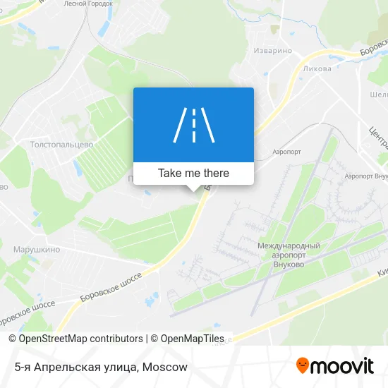 5-я Апрельская улица map