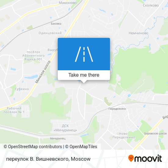 переулок В. Вишневского map