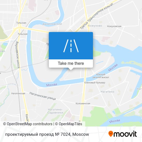 проектируемый проезд № 7024 map