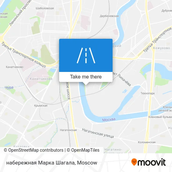 набережная Марка Шагала map
