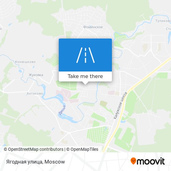 Ягодная улица map