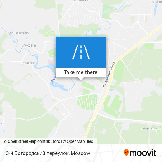 3-й Богородский переулок map