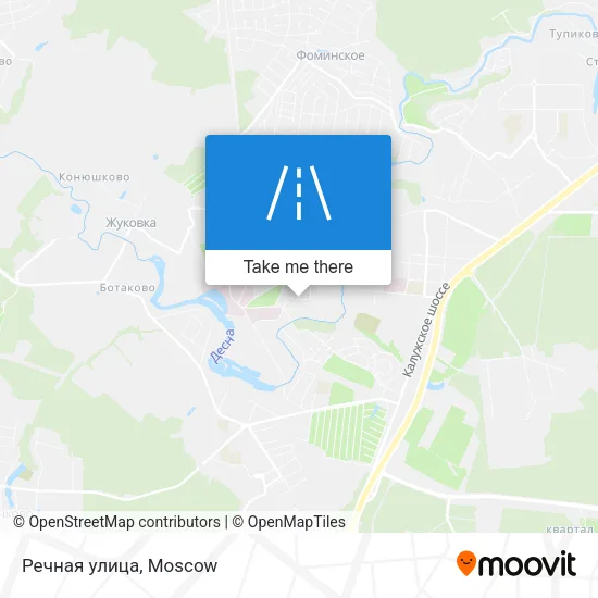 Речная улица map