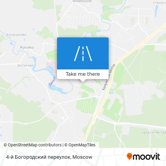 4-й Богородский переулок map